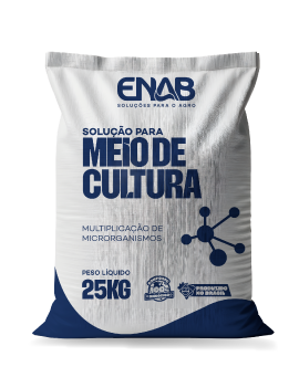Imagem da solução meio de cultura ENAB